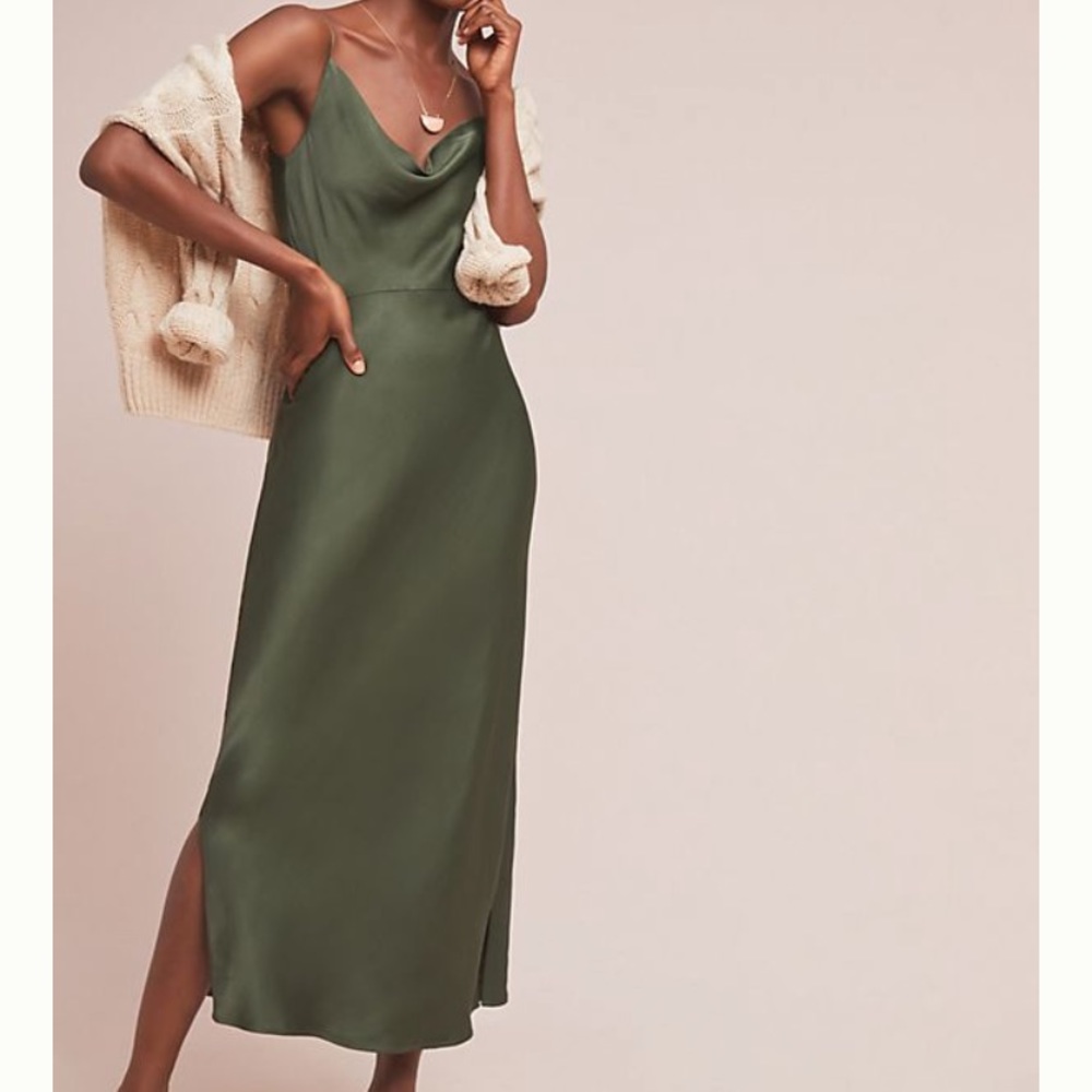 Bias Slip Dress from Anthropologie